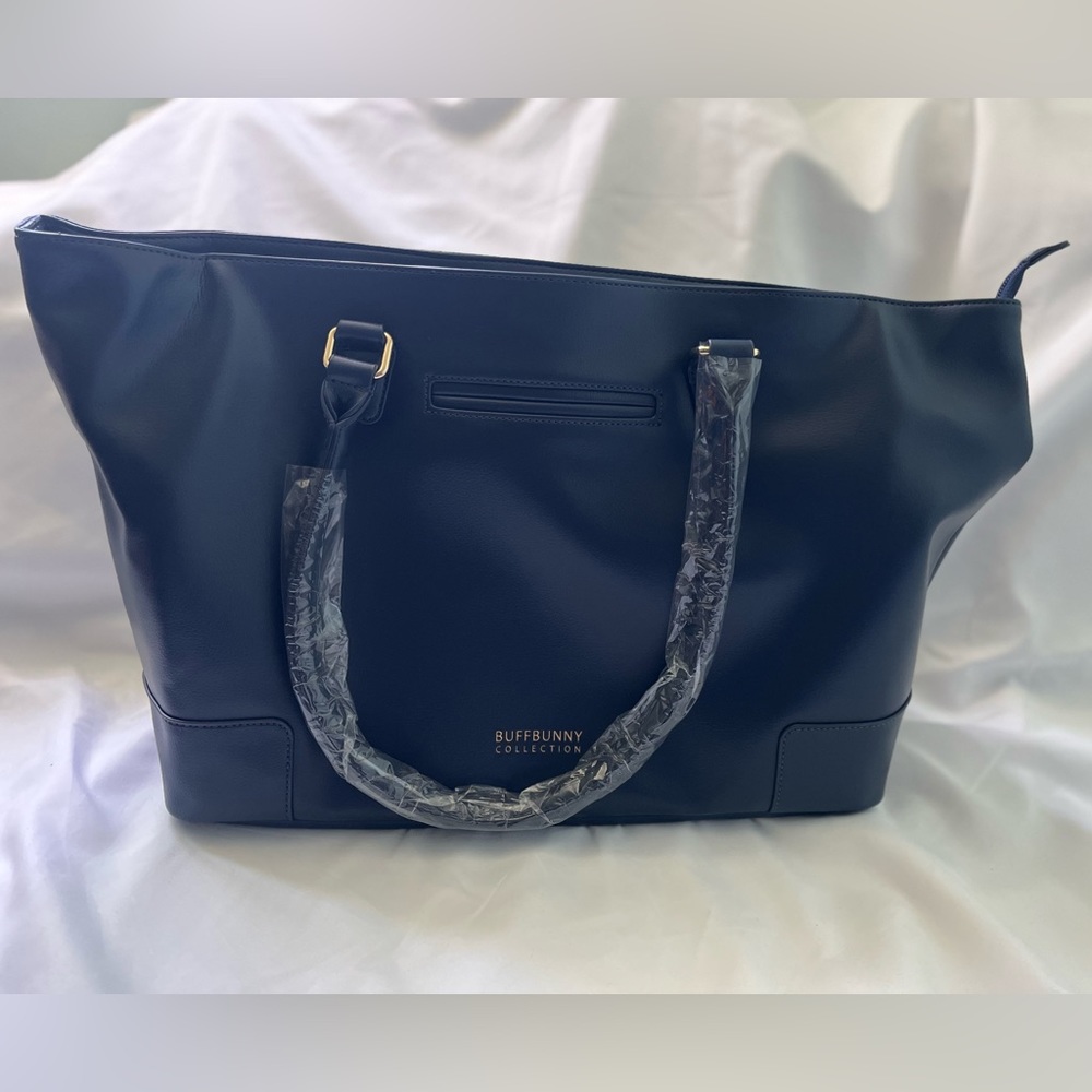 Buff Bunny Collection Game Changer Tote in Navy Blue